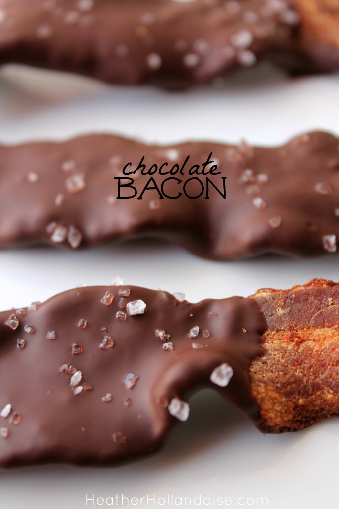 Chocolate bacon