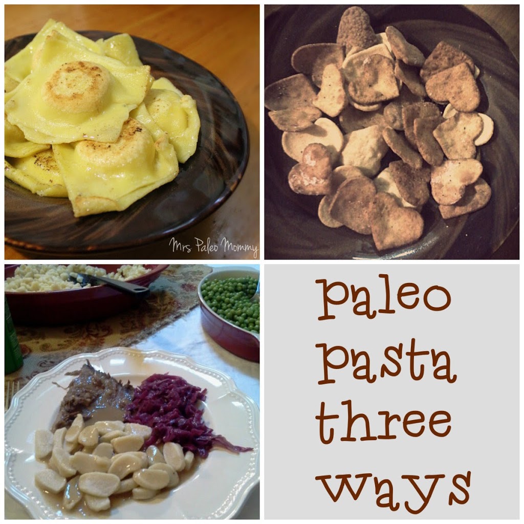 Paleo Pasta Three Ways