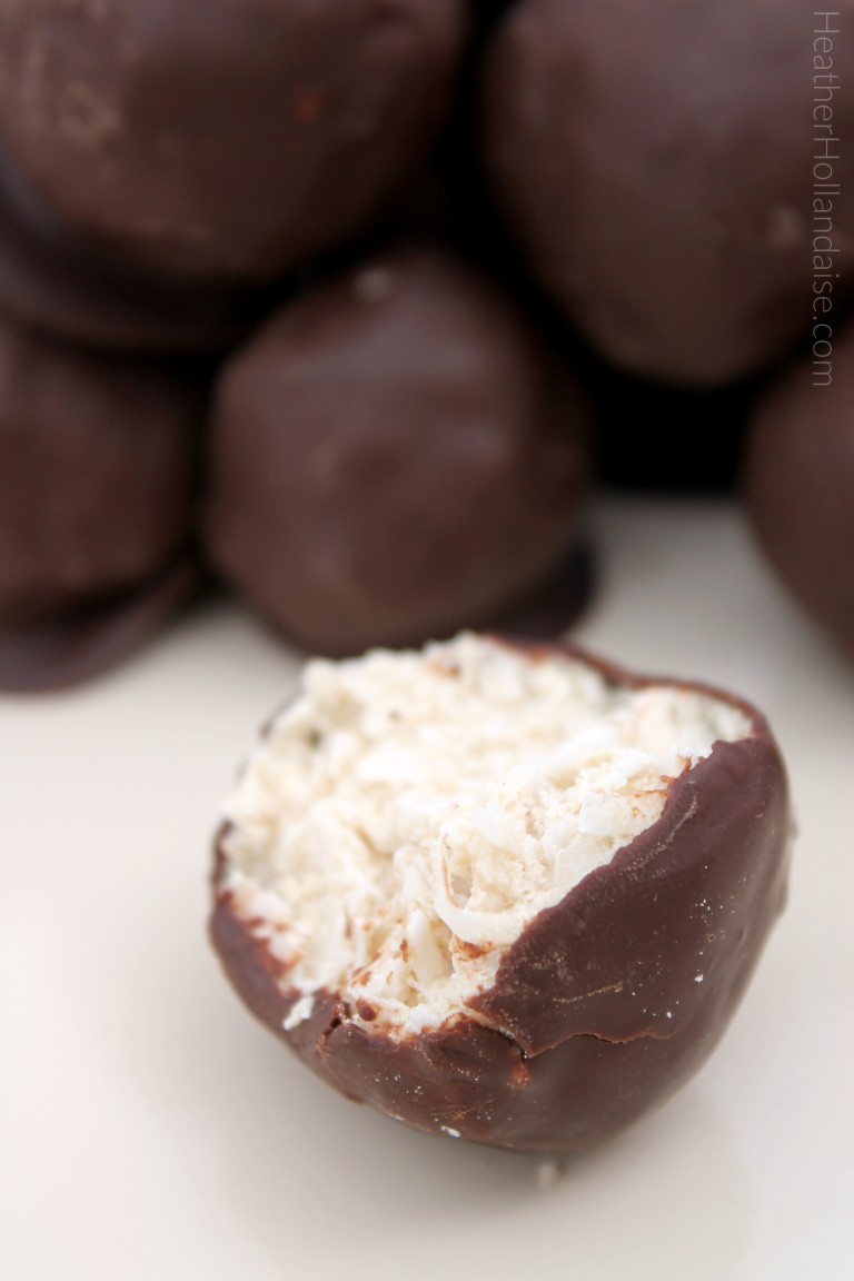 Coconut Lime Protein Truffles